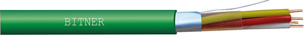 Rys. 4. Podstawowy kabel do instalacji w sieciach KNX produkcji Zakładów Kablowych Bitner